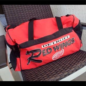 Vintage Detroit Red Wings Bag